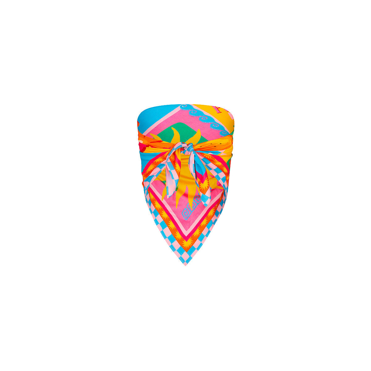Summer Bandana Scarf Top - Sunkissed Coast
