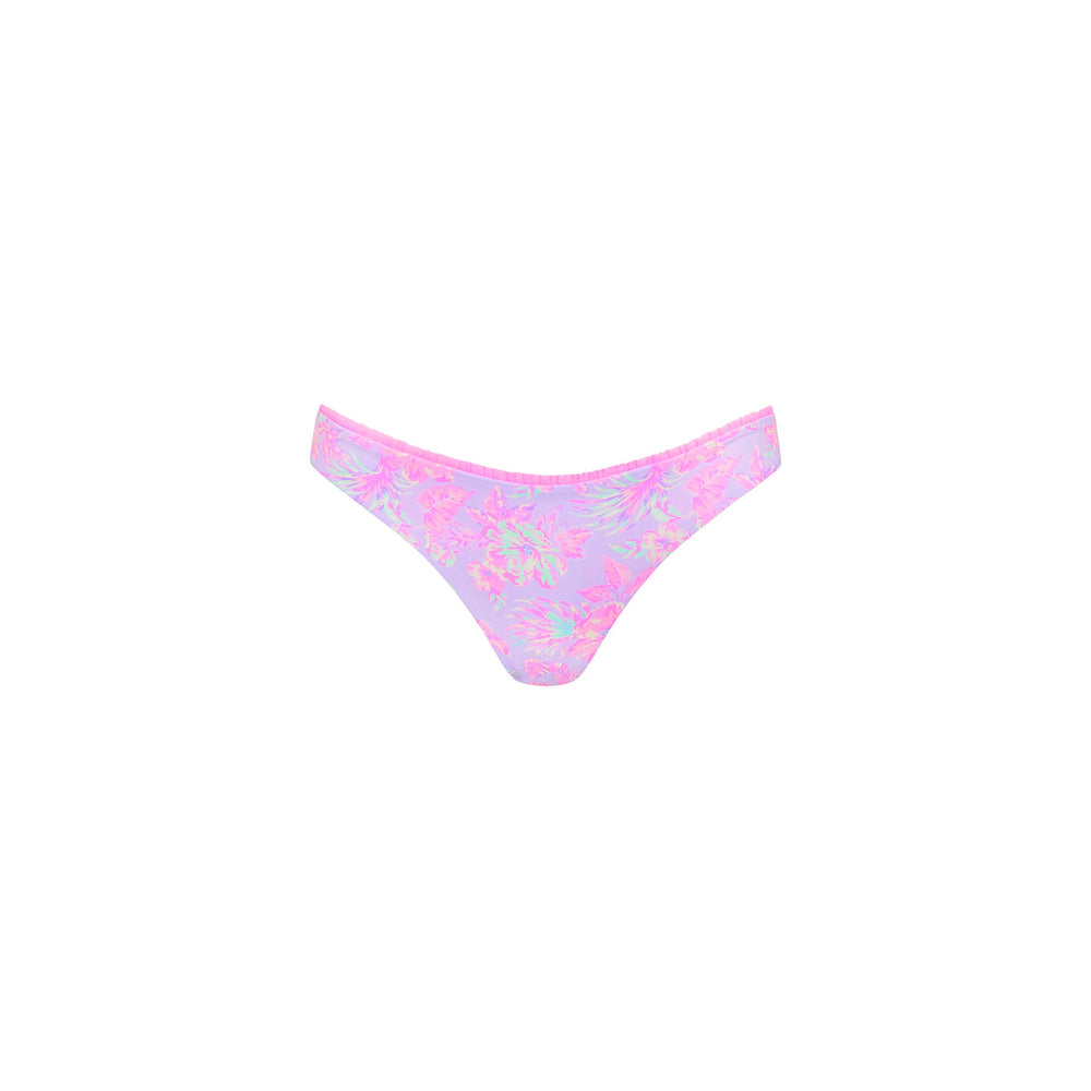 Decorative Minimal Cheeky Bikini Bottom - Lilac Love