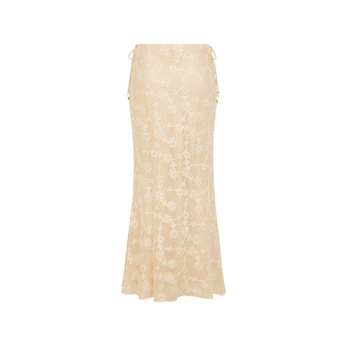 Lace Tie Side Maxi Skirt - Sweet Nothings