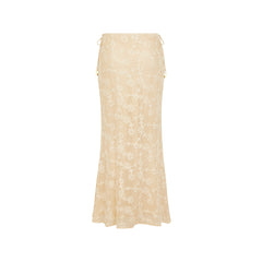 Lace Tie Side Maxi Skirt - Sweet Nothings