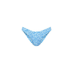 Shirred Minimal Full Coverage Bikini Bottom - Dream Flower