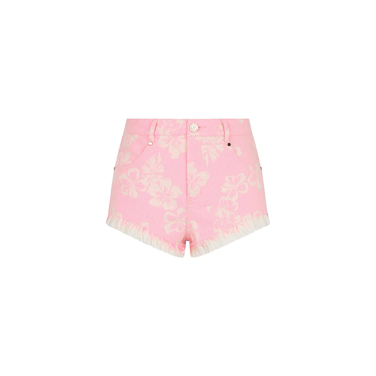 Frayed Jean Shorts - Pixie Denim