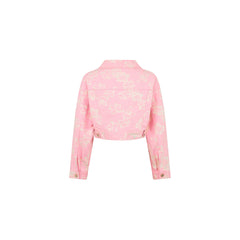 Cropped Denim Jacket - Pixie Denim