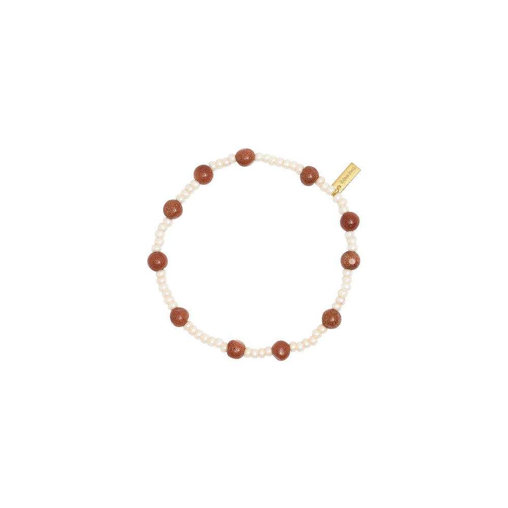 Beaded Stretch Bracelet - Coco