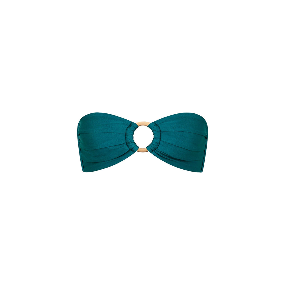 Strapless Bandeau Bikini Top - Laguna Haze