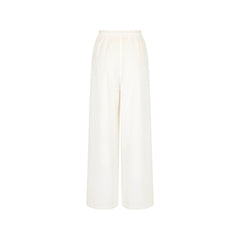 Drawstring Summer Pants - Whipped White