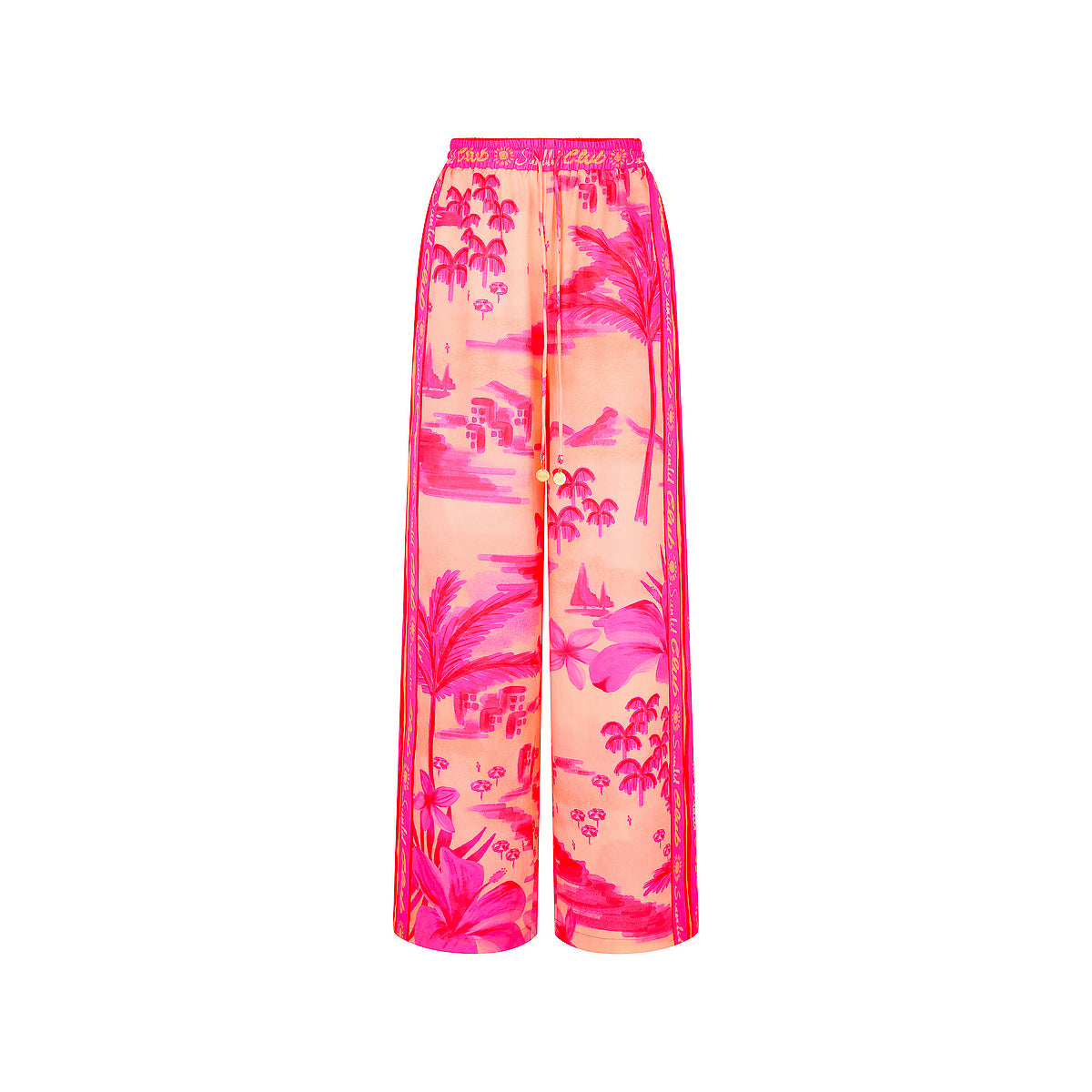 Drawstring Summer Pants - Sippin Pretty
