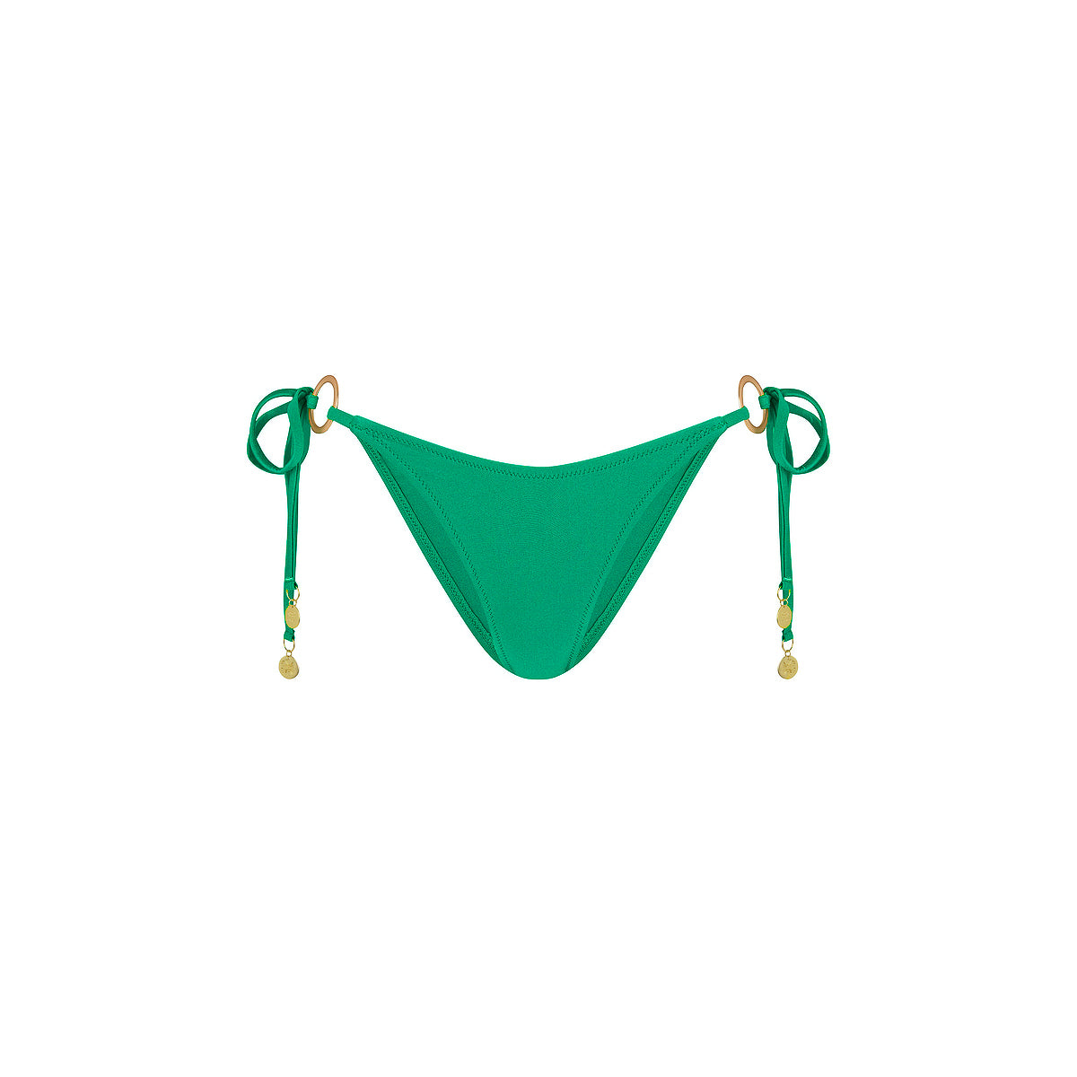 Ring Cheeky Tie Bikini Bottom - Island Lush