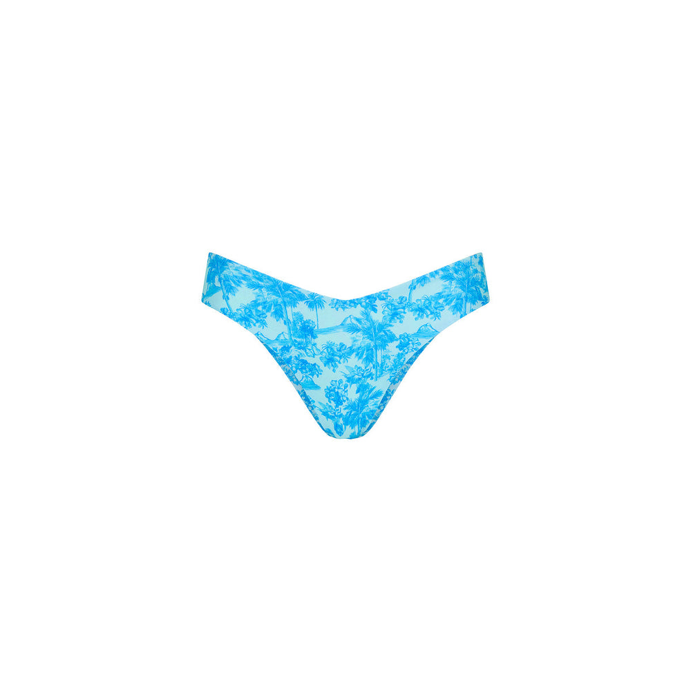 Cheeky V Bikini Bottom - Ocean Paradise