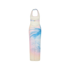 Halter Maxi Dress - Salt Breeze