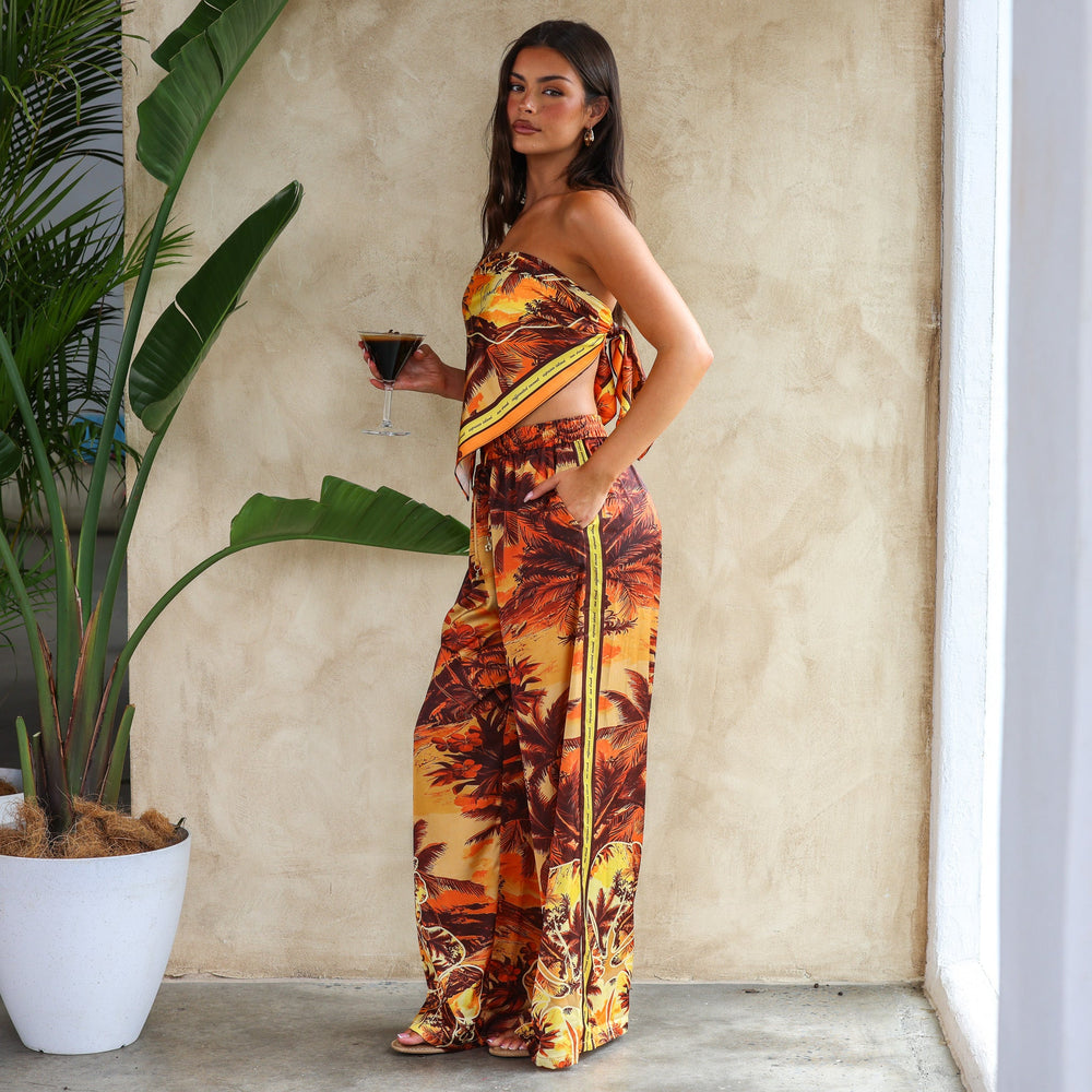Drawstring Resort Pants - Vintage Vacay