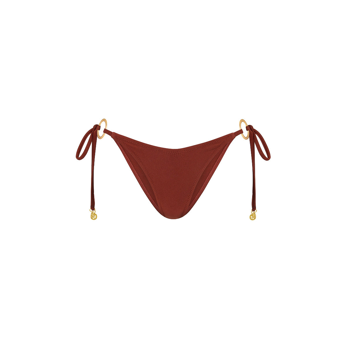 Ring Cheeky Tie Bikini Bottom - Cinnamon Sugar