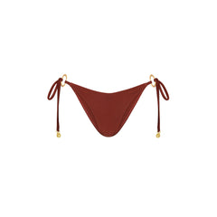 Ring Cheeky Tie Bikini Bottom - Cinnamon Sugar