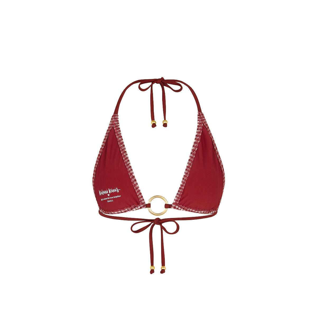Ring Halter Bikini Top - Coco Kisses