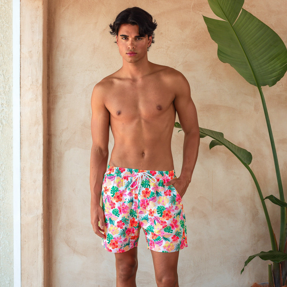 Men's Swim Trunks - Island Escape