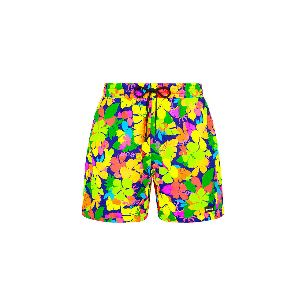Men's Swim Trunks - Neon Sunset
