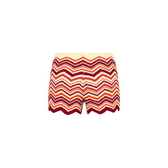 Chevron Knit Micro Short - Toffee Twist
