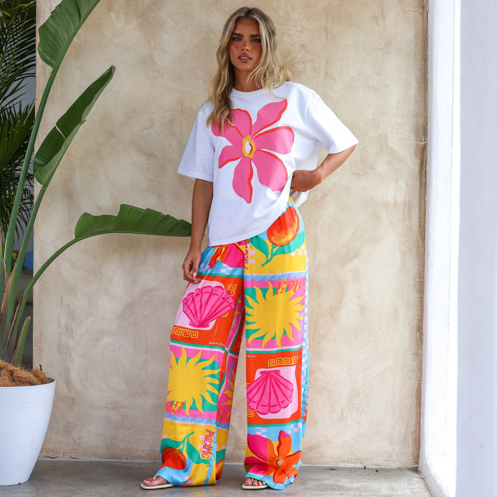 Boyfriend Tee - Paradise Punch
