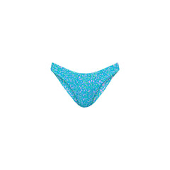 Shirred Minimal Full Coverage Bikini Bottom - Ocean Kisses
