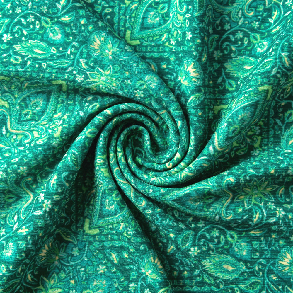 Scrunchie - Emerald Aura