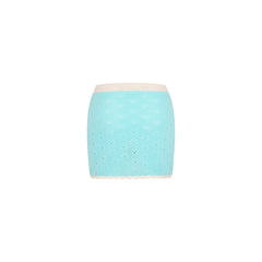 Seaside Knit Mini Skirt - Pretty Blue