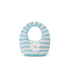 Straw Mini Bag - Tropic Blues
